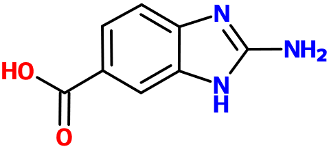 MC095509 2-Amino-benzimidazole-5-carboxylic acid